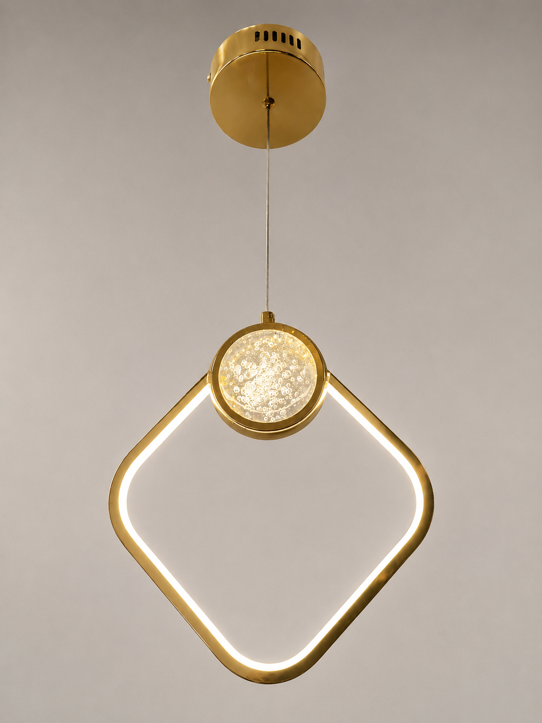 Lampara decorativa colgante 3 tonos LMS01